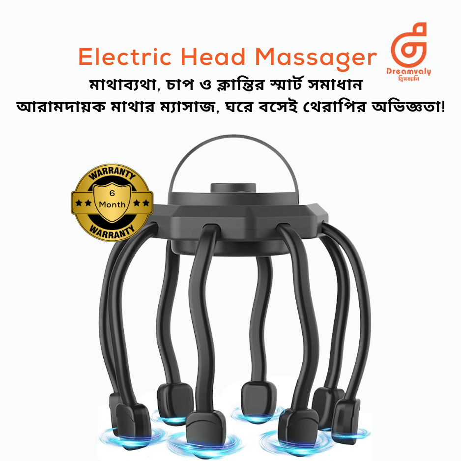 Electric Portable Head Massager-Dreamvaly