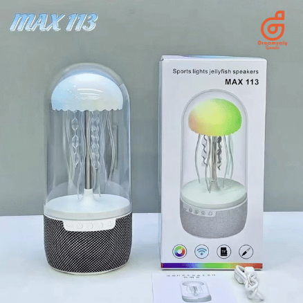 Colorful Jellyfish Lamp Bluetooth Speaker-Dreamvaly
